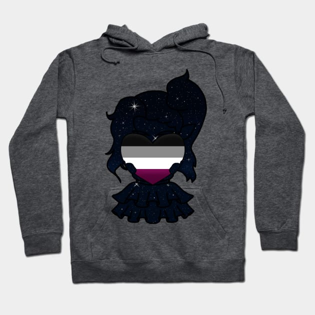 ASEXUAL PRIDE Hoodie by Burrrrrittttooooo's Closet